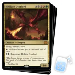 HELLKITE OVERLORD X4 Double Masters 2022 Magic MTG MINT CARD - Image 1