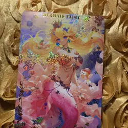 Princess Peach X Mermaid Goddess Waifu ACG Holo Girl Anime Card - Image 3