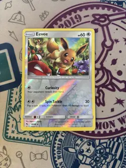 Eevee 48/68 Hidden Fates Reverse Holo Rare English Pokemon Card - Image 3