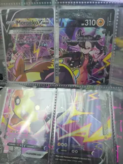 Pokemon TCG Morpeko V-Union 4 Card Promo Set 289 - Image 1