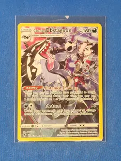 Galarian Obstagoon TG10/TG30 Ultra Astral Radiance Pokemon Card - NM - Image 1