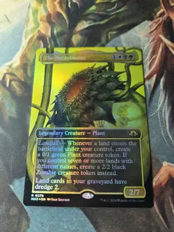 MTG The Necrobloom (Borderless) (378) | NM Foil | Modern Horizons 3 {MH3} - Image 2