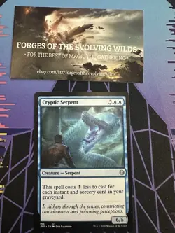 Cryptic Serpent - Jumpstart JMP MTG - Image 1