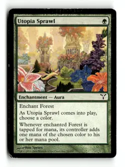 MTG | Utopia Sprawl | Dissension | Regular | HP | English | Playset (x4) - Image 1