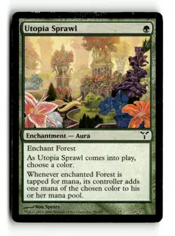 MTG | Utopia Sprawl | Dissension | Regular | HP | English | Playset (x4) - Image 3
