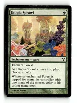 MTG | Utopia Sprawl | Dissension | Regular | HP | English | Playset (x4) - Image 5