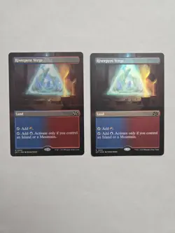 Riverpyre Verge (Borderless)X2 Aetherdrift (DFT)Foil&reg - Image 1
