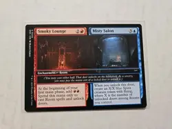 Smoky Lounge Misty Salon - Duskmourn - LP - MTG Magic - Uncommon - Room - Image 1