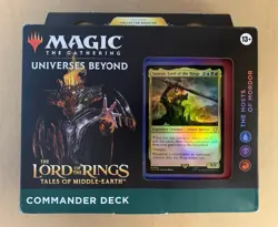 MTG Magic Lord of the Rings Tales of Middle Earth Commander Deck Factory Sealed! - Image 1