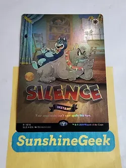 Silence (1816) (Rainbow Foil) Secret Lair Drop Foil - Image 1
