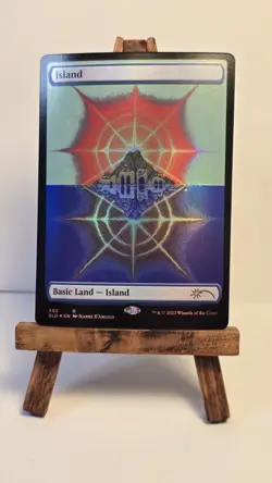 MTG Island 392 *Foil* - The Astrology Lands: Virgo NM Secret Lair Drop - Image 1
