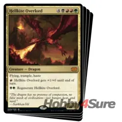 Hellkite Overlord X4 M/NM Magic: The Gathering MTG Double Masters 2022 - Image 1
