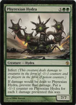 Phyrexian Hydra R Mirrodin Besieged 85 - LP - Image 1