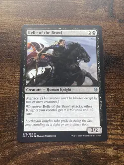Belle of the Brawl (078) Throne of Eldraine MTG Magic The Gathering D4917* - Image 1