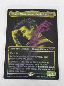 Winter, Misanthropic Guide Showcase Duskmourn: House of Horror Foil #365 - Image 1