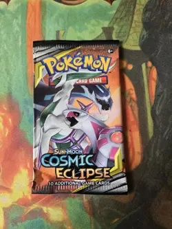 Cosmic Eclipse Pokemon Booster Pack Factory Sealed - Image 1