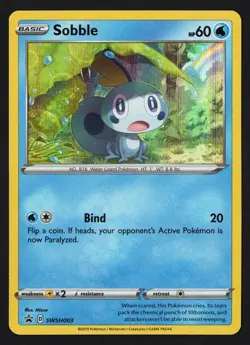 Sobble Holo SWSH003 Black Star Promos 2019 - Pokemon TCG - Image 1