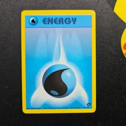 Pokemon Water Energy - WOTC Gym Challenge Common 132/132 Unlimited 2000 - Image 1
