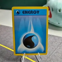 Pokemon Water Energy - WOTC Gym Challenge Common 132/132 Unlimited 2000 - Image 3