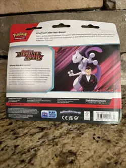 Destined Rivals 3-Pack Blister Pokemon TCG Kangaskhan Sealed Rare Mint SP 🔥🔥 - Image 2