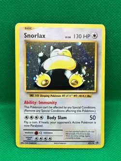 Pokemon Tcg Snorlax XY179 XY Black Star Promo - Image 1