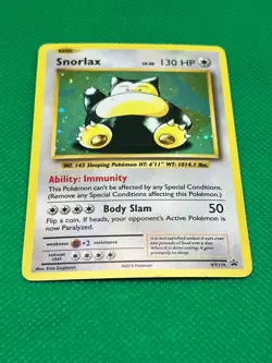 Pokemon Tcg Snorlax XY179 XY Black Star Promo - Image 2