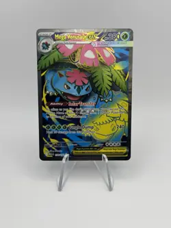 2025 Pokemon MEGA VENUSAUR EX 155/132 Mega Evolution Ultra Rare Full Art - Image 1