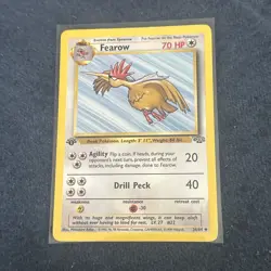 Pokemon TCG Fearow 36/64 Jungle 1st Edition Vintage - Image 1
