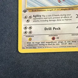 Pokemon TCG Fearow 36/64 Jungle 1st Edition Vintage - Image 3