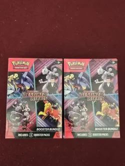 Pokemon TCG Destined Rivals Booster Bundle Lot of 2 - (NEW & SEALED) - Image 1