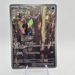Deino 146/086 Sv: White Flare Full Art SIR I R. Pokemon TCG - Image 1