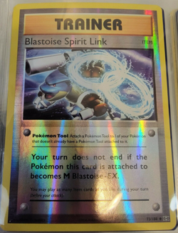 Reverse Holo Foil Blastoise Spirit Link 73/108 XY Evolutions Set Pokemon NM/MINT - Image 1