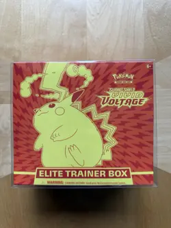 POKEMON VIVID VOLTAGE ELITE TRAINER BOX ETB FACTORY SEALED + Protective Case - Image 1