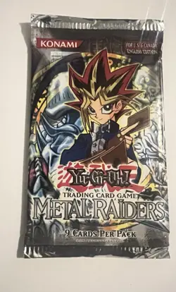 Yu-Gi-Oh! Metal Raiders Unlimited Edition Booster Pack - Image 1