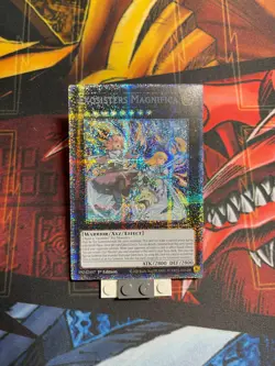 Yu-Gi-Oh! Exosisters Magnifica DIFO-EN046 ** Starlight Rare | 1st Ed | NM ** - Image 1