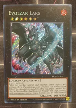 Evolzar Lars DUNE-EN043 1st Edition Secret Rare Near Mint Yu-Gi-Oh! - Image 1