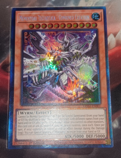 Yugioh Mementoal Tecuhtlica-Combined Creation VASM-EN001 Collector's Rare 1st Ed - Image 1