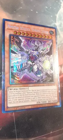 Yugioh Mementoal Tecuhtlica-Combined Creation VASM-EN001 Collector's Rare 1st Ed - Image 2