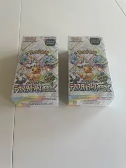 Pokemon Card Sealed Booster Box Japanese sv8a With Shrink - Image 1