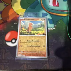 Charmander 004/165 151 eb Games Reverse Holo Card Promo Sealed | - Image 2