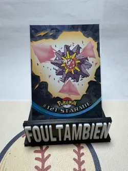 1999 Topps Pokemon Tv Animation Series Starmie #121 Foil Card - Image 1