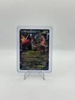 Pokemon TCG Tyrantrum EX XY Black Star Promos Holo Ultra Rare Card XY70 - Image 1