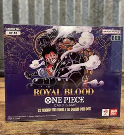 One Piece Card Game ROYAL BLOOD OP-10 Booster Box, SEALED - Image 1