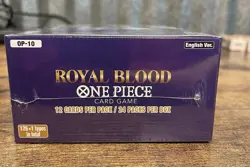One Piece Card Game ROYAL BLOOD OP-10 Booster Box, SEALED - Image 3