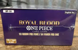 One Piece Card Game ROYAL BLOOD OP-10 Booster Box, SEALED - Image 4