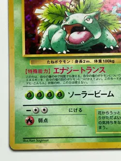 Venusaur Pokemon Card 003 Japanese VHS Japanese Promo Holographic F/S From Japan - Image 3