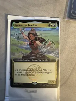 Katara the fearless Magic the Gathering Spiele essen Promo 2025 Holo - Image 1