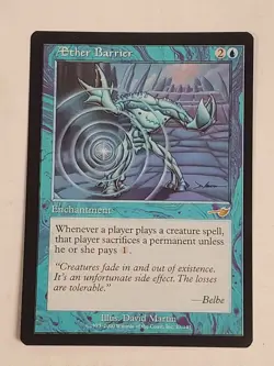 MTG AEther Barrier (Nemesis/Blue/R) - BGM - Image 1