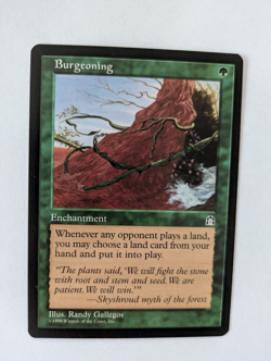 Burgeoning Stronghold MTG NM Free shipping with tracking - Image 1