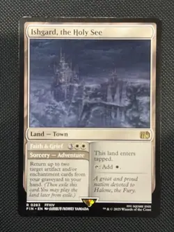 MTG, Ishgard, the Holy See 283 Regular FIN Magic the Gathering NM - Image 1